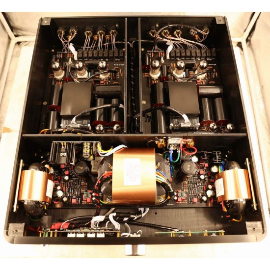 Audio-GD Vacuum HE1 SE Vacuum Full Balanced ACSS Pure Class A Pre Amplifier Preamp pre amp SOLEN regenerative power supply