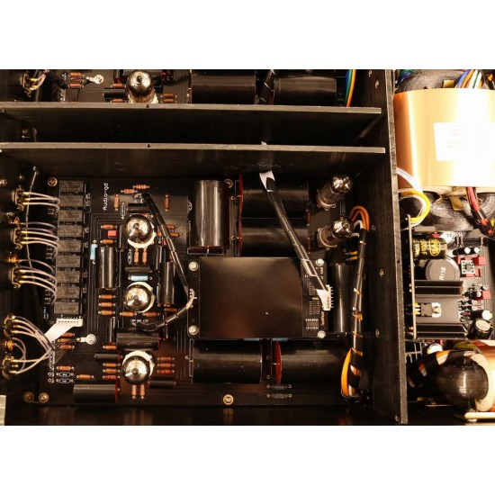 Audio-GD Vacuum HE1 SE Vacuum Full Balanced ACSS Pure Class A Pre Amplifier Preamp pre amp SOLEN regenerative power supply