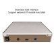 C-085 JF digital  CD-Ripper data read copy CD turntable player digital output supports 8t USB hard disk app control