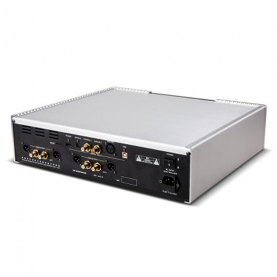 Cayin DAC19 6922EH*4 CD Player ES9038Pro*2 I2S Coaxial USB Input DSD512 PCM 32bit/768khz DAC Transistor/Tube cable Preamp Output 