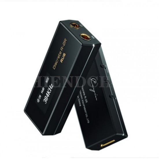 Cayin RU6 Portable USB DAC Headphone Earphone Amp Power Amplifier R-2R 24 Bit 384KHz DSD256 3.5 4.4mm Output NOS/OS DA Mode
