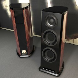 DFP 8210T HiFi hi-end speaker Coaxial Faital Pro Italy  Unit Bookshelf Speaker