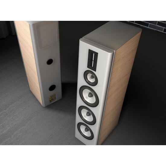 DX 2806 HiFi hi-end speaker doppio 8-inch all-metallo di alluminio-magnesio piastra altoparlante