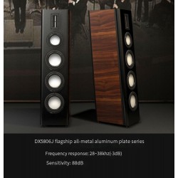 DX 2806 HiFi hi-end speaker doppio 8-inch all-metallo di alluminio-magnesio piastra altoparlante