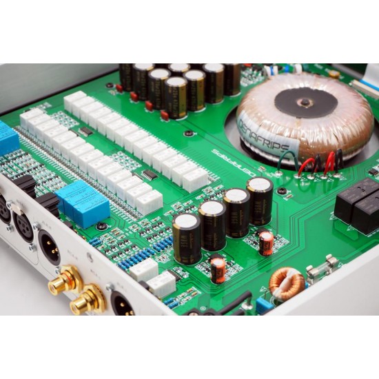 NA-02 Denafrips HESTIA Balance Preamplifier Preamp RCA XLR input output SNR 120dB Dynamic Range 121dB Top HiFi Power Transformer