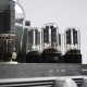 ES30 Single ended stereo tube Amp Hi-Fi Integrated amplifier 300B Vacuum tube with protective cover