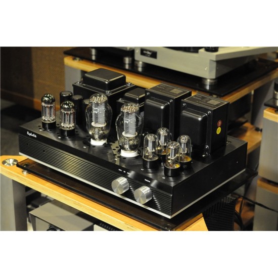 ES30 Single ended stereo tube Amp Hi-Fi Integrated amplifier 300B Vacuum tube with protective cover