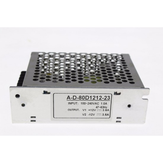 G-028  Dual Output  +12V/3.5A  -12/3.5A  80W HI-FI Amplifier Switching Power Supply  Suitable For LM1875 TDA2030A