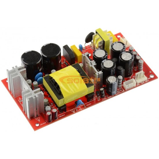 G-037  DC25V/4A*2+DC15V/50mA*2 200W Digital Amplifier Switching Power Supply Board 3 Pin Plug AC220V input