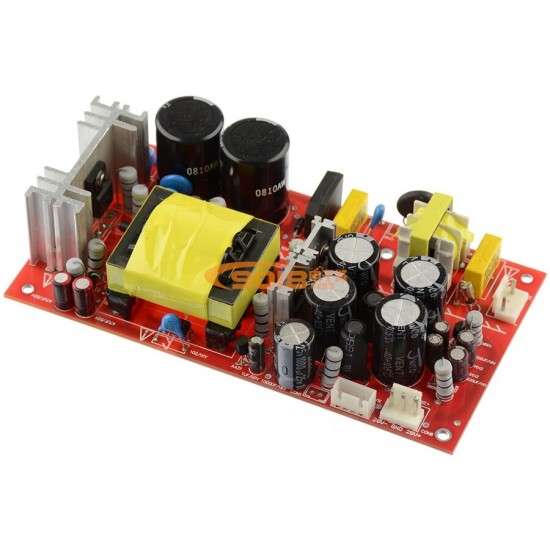 G-037  DC25V/4A*2+DC15V/50mA*2 200W Digital Amplifier Switching Power Supply Board 3 Pin Plug AC220V input