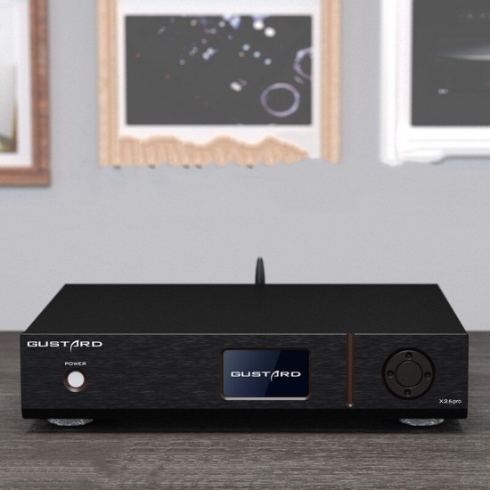 R-079 GUSTARD DAC-X26pro Balanced Decoder DAC Dual ES9038PRO DSP GPLL Native DSD512 PCM768K ESS USB Card
