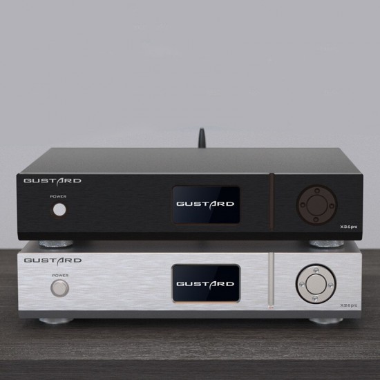 R-079 GUSTARD DAC-X26pro Balanced Decoder DAC Dual ES9038PRO DSP GPLL Native DSD512 PCM768K ESS USB Card