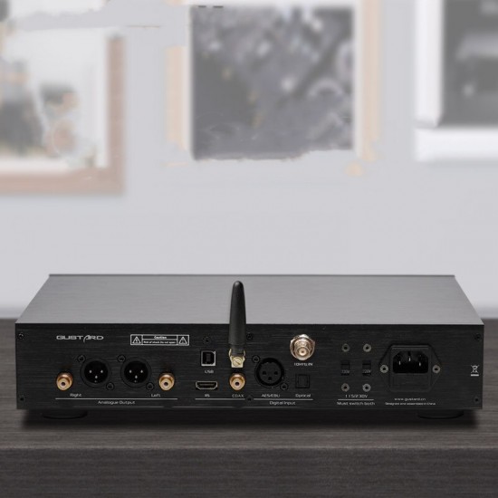 R-079 GUSTARD DAC-X26pro Balanced Decoder DAC Dual ES9038PRO DSP GPLL Native DSD512 PCM768K ESS USB Card