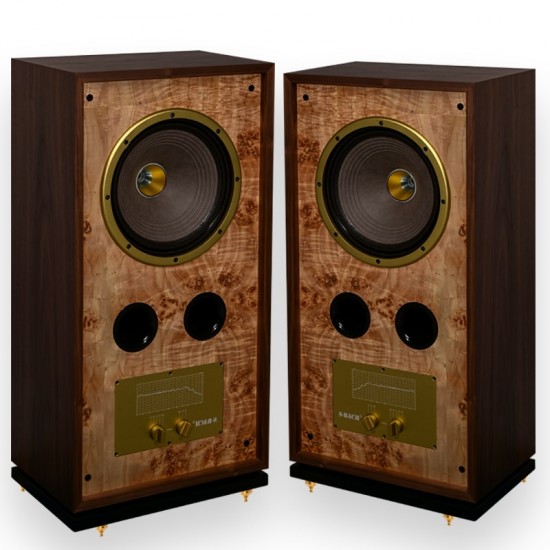 H-122 S-BACH 12-inch/15-inch coaxial speaker 2 way 2-unit HiFi monitor floor-standing speaker with 8Ω/400W