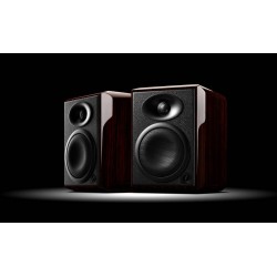 H4 2.0 Multimedia Speaker System  Active Crossover Monitor Speaker 2-way 4th vented speaker  82dB 6 ohms   45W RMS 90W RMS/2