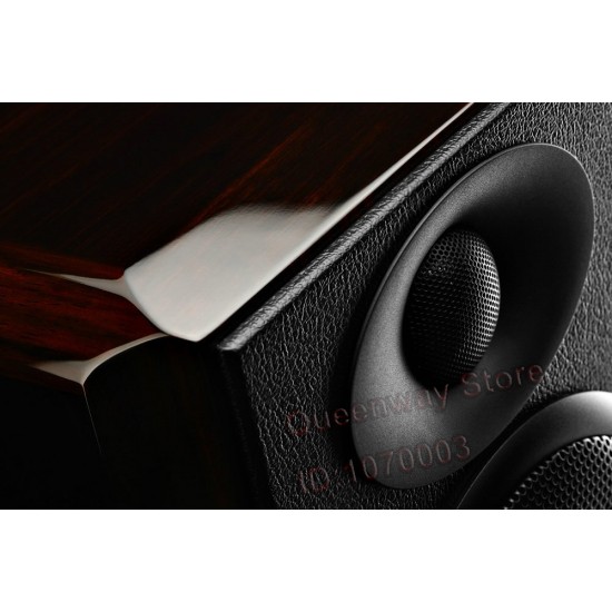H5 2.0 Multimedia bookshelf computer satellite speaker 2 way 4th vented 5.25Bass-midrange drive 28mm dome tweeter