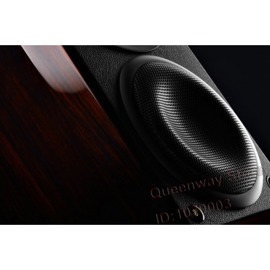 H5 2.0 Multimedia bookshelf computer satellite speaker 2 way 4th vented 5.25Bass-midrange drive 28mm dome tweeter