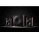 H5 2.0 Multimedia bookshelf computer satellite speaker 2 way 4th vented 5.25Bass-midrange drive 28mm dome tweeter