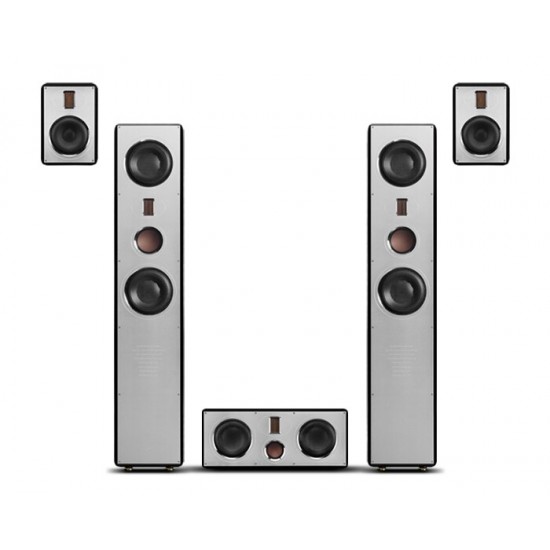 HIVI Swans RH6HT Home Theater System  Main HiVi RH6F  Center HiVi RH6F Surround  HiVi RH6R Front 6.5woofer 3midrange isodynamic