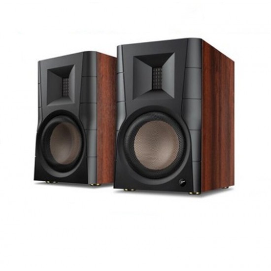 HV04 HiVi Swans D300 hifi Stereo Active Bluetooth 5.0 Bookshelf Speakers Desktop Audio 6.5-inch woofer/ isomagnetic band tweeter