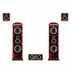 HiVi Swans flagship series F2.2A Home Theater  Center F2.2C+ Rear F2.2R+ Front F2.2A  8 woofer  6.5midbass  isodynamic ribbon