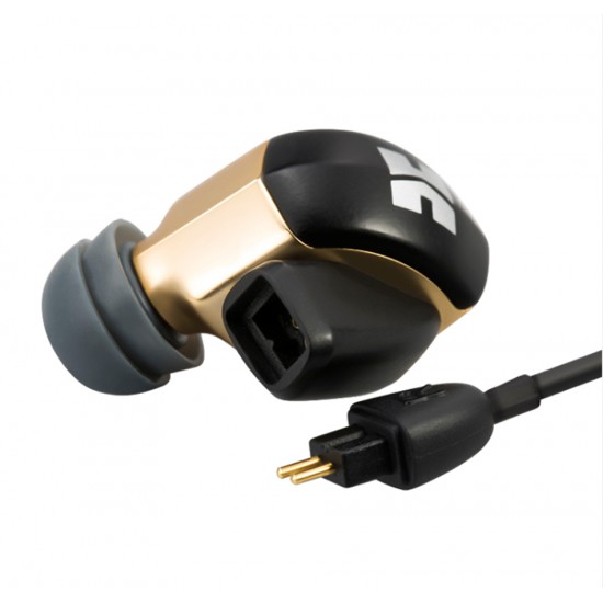Hifiman RE2000 Gold Topology Diaphragm Dynamic Driver In-ear Monitors Earphone Earbuds Noise Isolating Easy Cable S