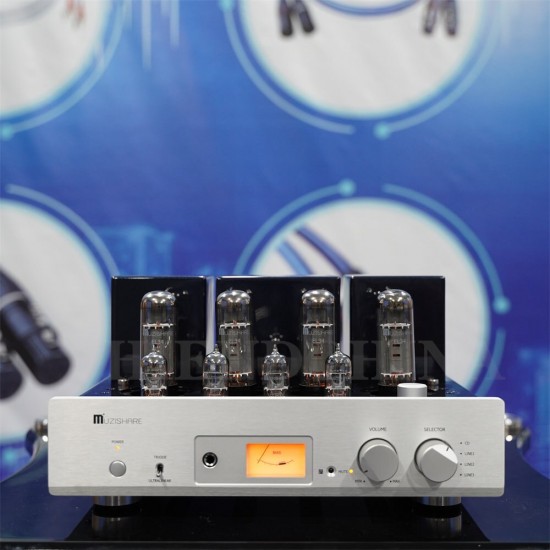 J-009 MUZISHARE X5 Integrated Vacuum Tube Amplifier EL34*4 Push-pull Amplifier 15~35W TR~UL switch 110V/220V