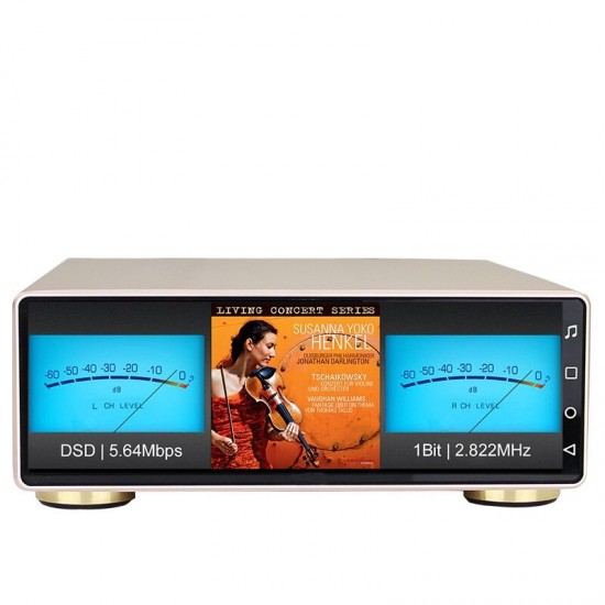 JF Digital MX-3A Android 10.0 HiFi Network Streaming Player DSD 512 MQA DAC Dual CS43198 & ESS9038Pro AK4499 APP Remote Control