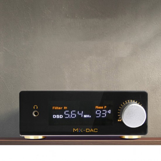 JF Digital MX-DAC Double CS43198*2+CT7302 DAC+Ultra Low Phase Noise Dual Clock 32Bit/384KHz DSD512 DAC