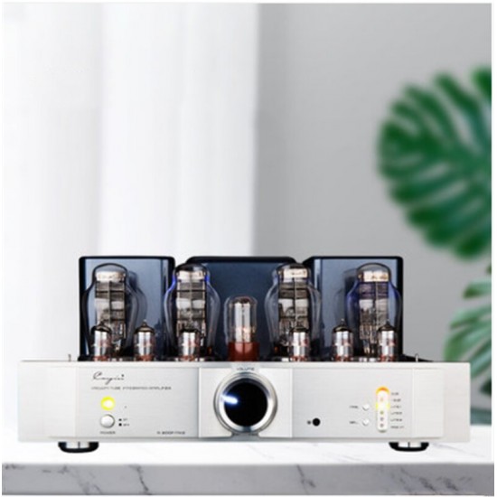 K-002 Cayin A-300PMK2 300B Tubes Amplifier Class A*2 Tube amp 300B*4 Integrated/Power amplifier Mode BIAS ADJ HUM Balance 20W*2