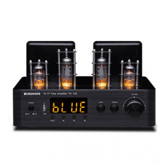 KINGHOPE TH-126 fever double fire cow high power tube hifi tube amplifier Bluetooth amplifier home