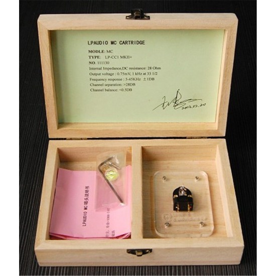 LPAUDIO LP-CC1 MKII MC CARTRIDGE Moving-CoilCartridge Vinyl record player CARTRIDGE Stylus Phonograph Gramophone Needle