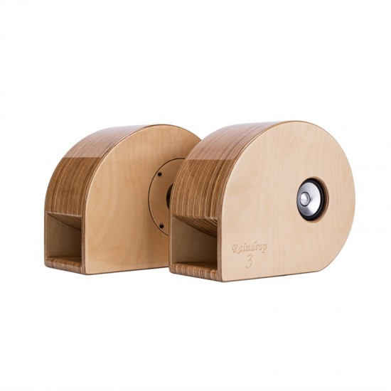 LS-20 Lii Song 3 Inch Metal Full Range | Warm Sound and Deep woofer | Raindrop-3 Passive Desk Speaker 1Pair