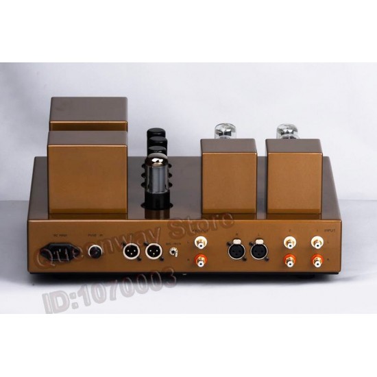Line Magnetic Tube Amplifier Analog Sound G-2 Vacuum Tube Pre-amplifier XLR*1 RCA*2