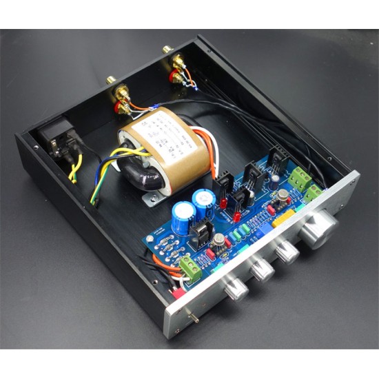 M-003 FI Preamplifier Finished Product OPA2604 LME49720 Class A Power Amplifier With Three Sections of Volume