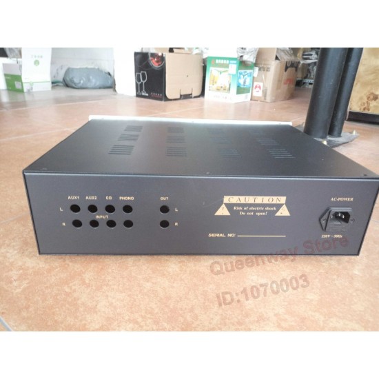 M-77   CNC All Aluminum Chassis Case Box Cabinet for DIY Audio Power Amplifier  410x120x330mm & 410x150x330mm