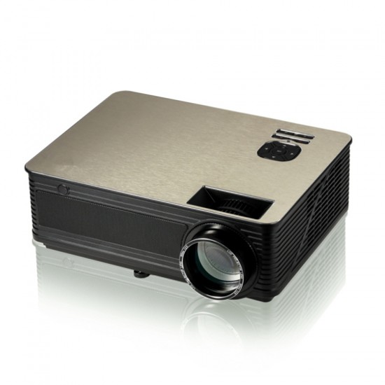 M5 Basic Version HD Projector 4000 Lumens Android 6.0 WiFi Bluetooth LED Projector TD86 Support 1080P TV  VGA 3D