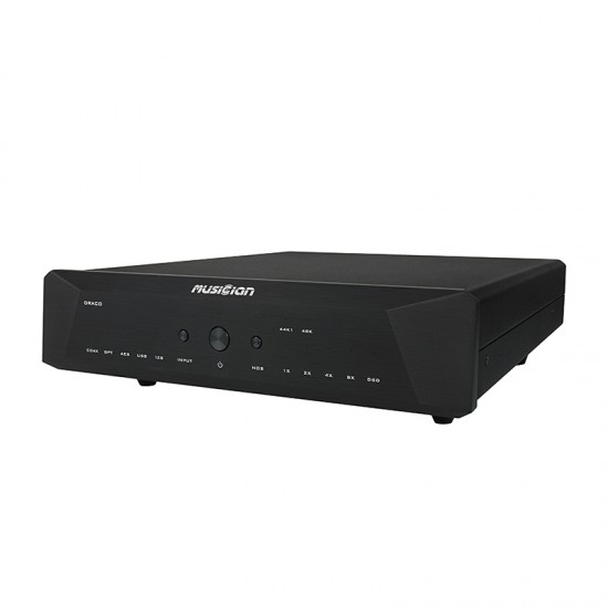 MUSICIAN Draco R2R DAC I2S/Coaxial/Optical/AES Blanced/USB input RCA/XLR Balanced Output ALTERA CHIP R2R Decoder