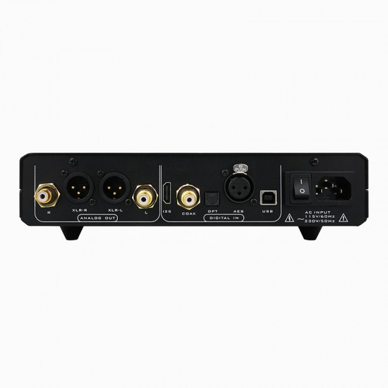 MUSICIAN Draco R2R DAC I2S/Coaxial/Optical/AES Blanced/USB input RCA/XLR Balanced Output ALTERA CHIP R2R Decoder