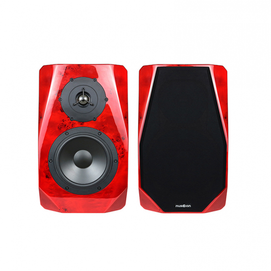 MUSICIAN Kinght1 6.5 Inch Piano Paint Passive Bookshelf Speaker Wood 2.0 60w 4 Ohm
