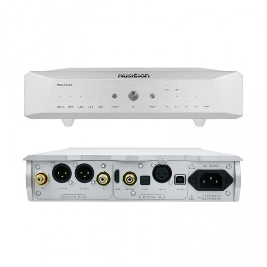 MUSICIAN PEGASUS 32Bit/1536kHz 24Bit R2R DAC 6BIT DSD Balanced Resistance DAC Support DSD1024 SPDIF Receiving Scheme R2R Decoder