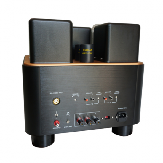 Meixing Mingda MC211-AS Mono Vacuum Tube Amplifier 6SN7 Push 211 Class AB1 Power Amplifier 100W 110V/220V (pair)