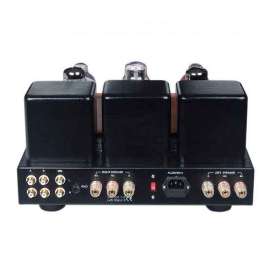 Meixing mingda MC368-BLP Vacuum Tube Integrate Amplifier Power AMP With MM input KT90 *2 5Z3/5U4G *1 18W*2