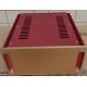 Mixed color 1969 small class a amp box case pass 5w small armor aluminum power amplifier chassis240 * 120 * 260
