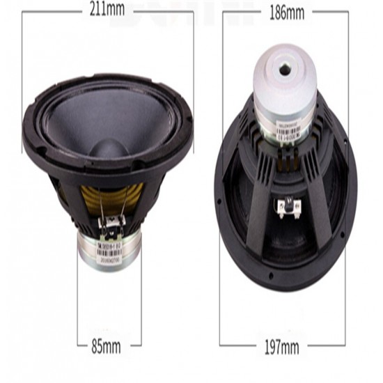 PA-016 Professional Audio 8 Inch Woofer Speaker Unit 50mm NdFeB 85 8 ohm 150W 94dB