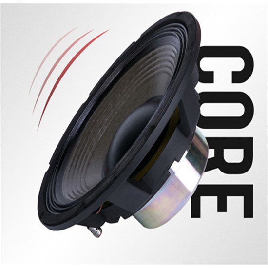 PA-040 Professional Audio 12 Inch Middle Bass Woofer Speaker Unit 100mm NdFeB Internal Magnetic 97mm 8 ohm 500W 96dB