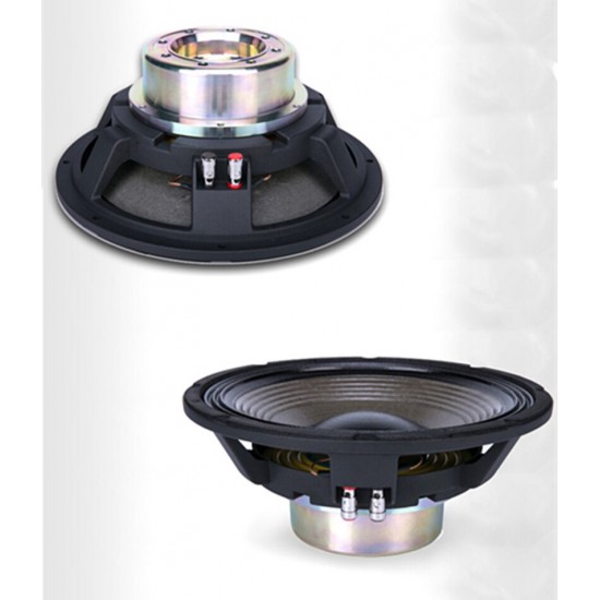 PA-040 Professional Audio 12 Inch Middle Bass Woofer Speaker Unit 100mm NdFeB Internal Magnetic 97mm 8 ohm 500W 96dB