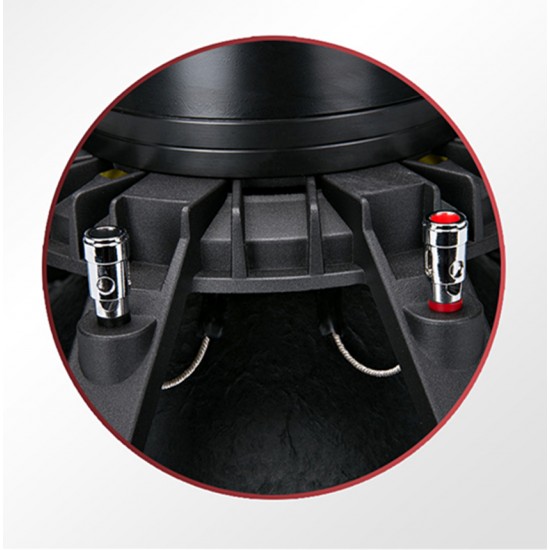 PA-050 Professional Audio 15 Inch Middle Bass Woofer Speaker Unit 100mm NdFeB 97 Magnetic 8 ohm 500W 98dB
