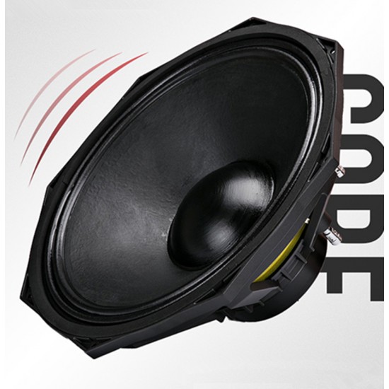 PA-050 Professional Audio 15 Inch Middle Bass Woofer Speaker Unit 100mm NdFeB 97 Magnetic 8 ohm 500W 98dB