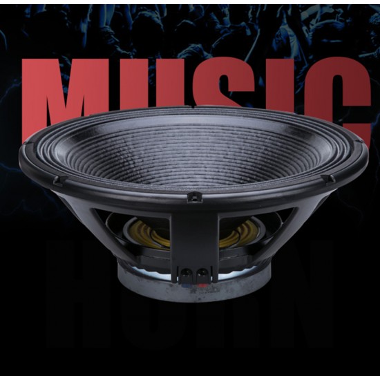 PA-059 Professional Audio  18 Inch Bass Woofer Speaker Unit 100mm Ferrite 220 Magnetic 25 Thick 8 ohm 800W 96dB